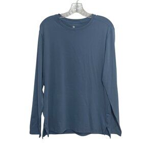 All In Motion Long Sleeve Workout Shirt Mens Medium Stability Blue New